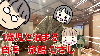 【南紀白浜amp奈良の旅No2】白浜温泉むさし宿泊レポ [upl. by Manchester119]