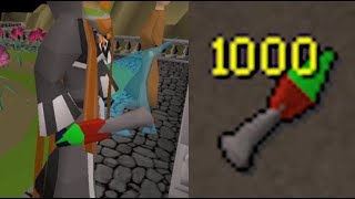 Dragon Knives Pking NEW 99 Range [upl. by Alfons]