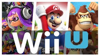 All Nintendo Wii U Games In One Video Retail  eShop [upl. by Haff]