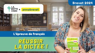 Réussir la dictée  Brevet de Français 2025 avec Hatier et La Boîte à Bac [upl. by Llerdnad]