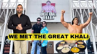 We Met The Great Khali At His Dhaba 😍🙏🏻❤️🫣 [upl. by Casanova208]