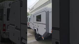 njstar commander pop up off road camper the vintage trailer exterior paint white [upl. by Pegeen]