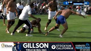 2nd Semi Final OKC VS United Brampton  Canada Kabaddi 2024 [upl. by Carlock]