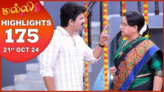 Malli Serial  EP 175 Highlights  21st Oct 2024  Nikitha  Vijay  Saregama TV Shows Tamil [upl. by Elana177]