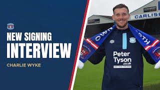 Wyke speaks after returning to Brunton Park [upl. by Emse47]