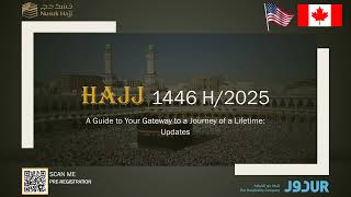 Hajj 2025  1446 H Updates  Registration opening on Nusuk [upl. by Etteinotna]