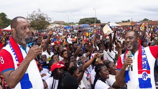 Hon Matthew Opoku Prempeh NAPO Storms Techiman to Campaign with Hon Martin Adjei Mensah Korsah [upl. by Sugihara642]