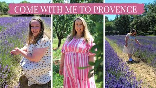 Provence vlog  Forcalquier market lavender fields  visit the South of France with me [upl. by Teemus]