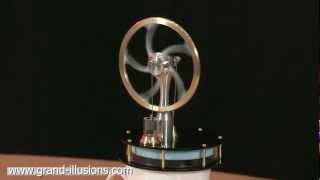 Low Temperature Stirling Engine [upl. by Sewoll]