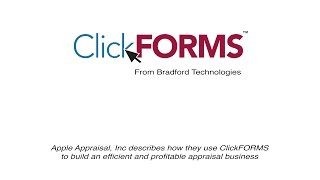 ClickFORMS Appraisal Software  Become a more efficient and profitable appraiser [upl. by Morel]