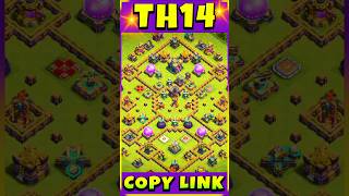 AFTER UPDATE🔥 BEST TH14 WAR BASE  TH14 WAR BASE WITH COPY LINK  TH14 CWL BASE 2024 clashofclans [upl. by Hsemin]