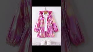 trendy holographic jacket for girls latest hooded jackets for girls [upl. by Vena]