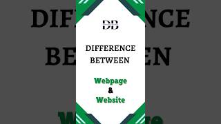 Difference Between Webpage and Website  Two Peas in a Pod Yet Worlds Apart Website vs Webpage [upl. by Nodnart655]