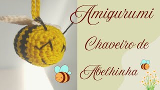 Amigurumi chaveiro de abelhinha [upl. by Bertie]