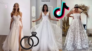 😍 BEST TIK TOK WEDDING DRESSES 💍 2021 💎 [upl. by Tynan345]