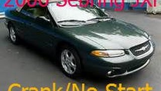 2000 Chrysler Sebring JXi No Spark [upl. by Marigolda]