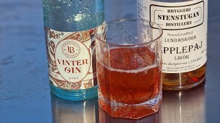 a winterful cocktail on Vinter gin from Lidköpings Bränneri [upl. by Rogerio]