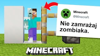 Sprawdziłem 10 RZECZY których NIE DA SIĘ ODZOBACZYĆ w MINECRAFT [upl. by Brandwein]