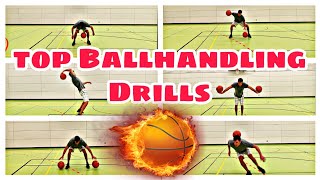 45 Top Ballhandling Drills  Basketball Warmup  Ballgeschicklichkeit für Fortgeschrittene [upl. by Rusel566]