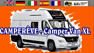 CAMPERÊVE Rapido  Camper Van XL Limited  SVDL ParisLe Bourget 2021 13 [upl. by Neelcaj549]