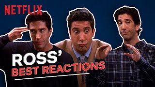 Ross Best Reactions  Friends  David Schwimmer  Netflix India [upl. by Aimahs703]