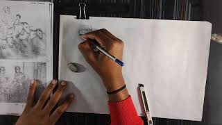 How to Sketch 💥😍 Sketching Tips for Beginners  Art Journal sketching tutorial [upl. by Khano]