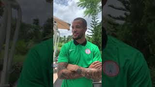 William Troost Ekong Interview AFCONQ2025 AFCON2025Q SoarSuperEagles SuperEagles AFCON [upl. by Ainaznat]