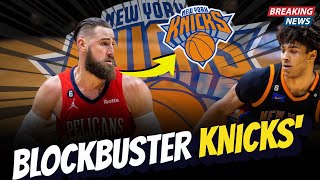 KNICKS LINKED TO BLOCKBUSTER TRADE WITH WIZARDS WHAT COULD IT MEAN FOR THE SEASON [upl. by Laefar395]