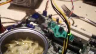 Cooking with Intel IV  Boiling Pasta on a Pentium 4 Prescott [upl. by Dnalwor]