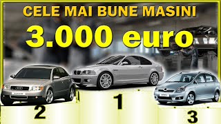 Top 15  CELE MAI BUNE MAȘINI la 3000 Euro în 2024 [upl. by Biddick]