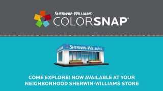 Introducing ColorSnap® Studio Now At Your Nearest Store  SherwinWilliams [upl. by Aerdnna]