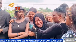 2023 IS ENDING MAY WE NEVER WEEP OVER OUR LOVE ONES ACTRESS BIOLA ADEKUNLE BREAK DOWN IN TEARS 😭… [upl. by Yanrahc]