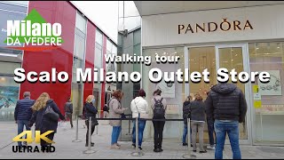 Walking in Milano Scalo Outlet Shopping center Locate Triulzi Centro Commerciale 4KUHD  Italia [upl. by Else448]