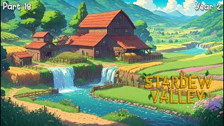 Stardew Valley Chill Playthrough Summer Day 2528 Year 2  No Commentary [upl. by Nnoj]