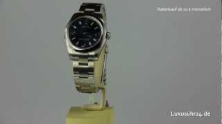 Rolex Oyster Perpetual Midsize 31mm 177200 a Luxusuhr24 Ratenkauf ab 20 EuroMonat [upl. by Yttisahc]