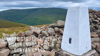 Linhope Spout Hedgehope Hill Dunmoor Hill amp Cunyan Crags [upl. by Urial]