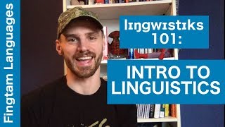 Linguistics 101 The scientific study of language video 1 [upl. by Anilegna765]