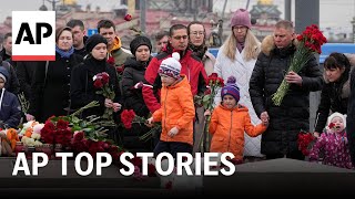 Russia observes national day of mourning after Moscow attack  AP Top Stories [upl. by Alial]