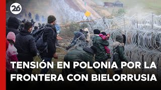 Tensión y restricciones en Polonia por la frontera con Bielorrusia [upl. by Aniled]