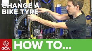 How To Change A Bike Tyre [upl. by Ellimahs608]