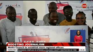 MCK to construct offices for Journalists in Kilifi County [upl. by Yddet]