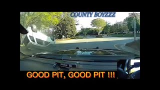 PIT WITH ROLL OVER Perp Uses Girlfriends New Car To Take The Clayton County Cobra Unit On A Chase [upl. by Marinna]