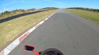 Honda NS400R test ride on track [upl. by Anide]