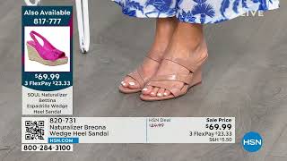 Naturalizer Breona Wedge Heel Sandal [upl. by Eerdua]