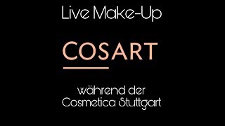 Cosart LiveDreh MakeUp am Model [upl. by Chandos]