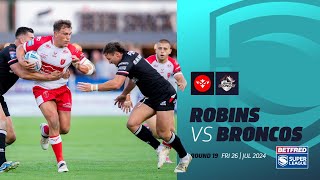 Highlights  Hull KR v London Broncos  2024 Betfred Super League Round 19 [upl. by Milburt]