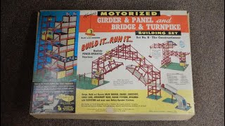 Motorized Girder and Panel Bridge Turnpike Construction Toy Unboxing [upl. by Mellman528]