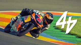 Riding Jack Millers Moto3 KTM [upl. by Natek]