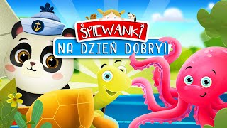 🐙Śpiewanki na Dzień Dobry Bajki dla dzieci Morski Żółw🐢 Ośmiornica 🐙Panda 🐼 Wieloryb 🐳odc 21 [upl. by Clapp420]