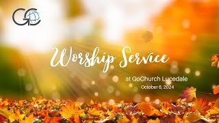 Worship Service at GoChurch Lucedale  October 6 2024 [upl. by Roosnam700]